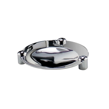 Jabonera de sobremesa serie LYS acabado cromo - Imagen 1