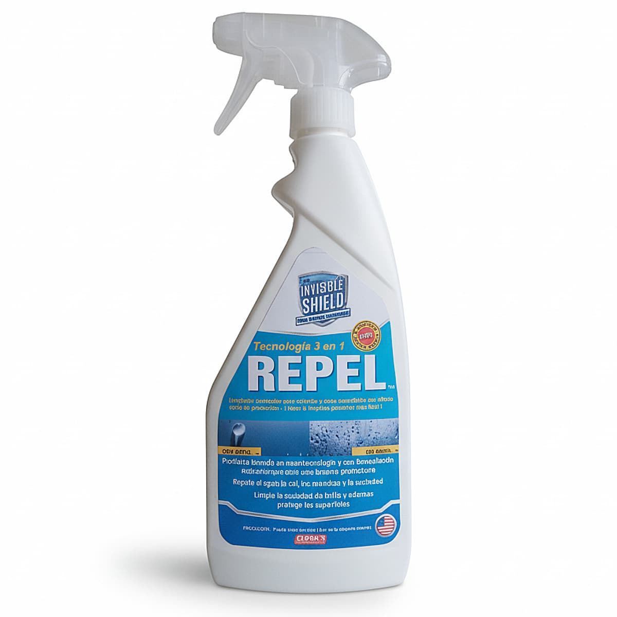 Limpiador patentado con efecto de protección antical y manchas REPEL - Imagen 1