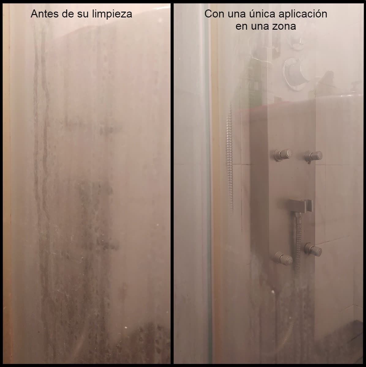 Limpiador patentado para eliminar la cal y manchas GLASS SCRUB 150 ml - Imagen 4