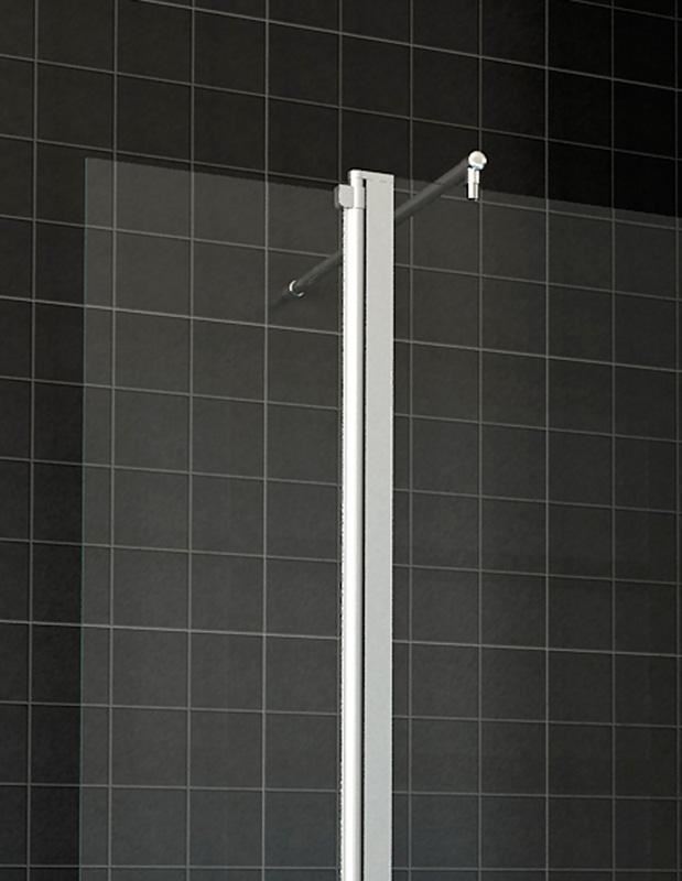 Mampara de ducha 1 hoja fija + 1 hoja abatible modelo Altea - Imagen 3