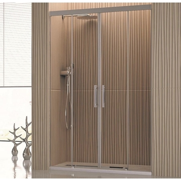 Mampara de ducha 2 fijas + 2 correderas modelo Bejar - Imagen 2