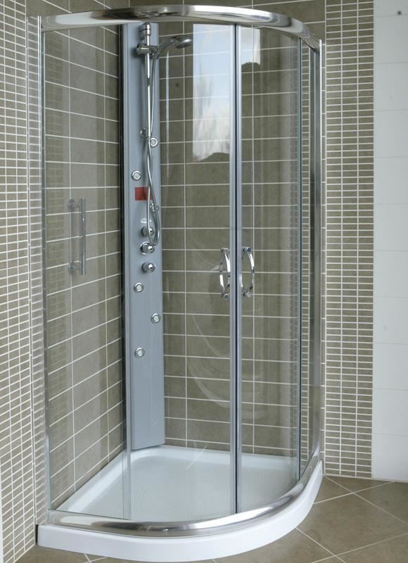 Mampara de ducha modelo Ronda/e para serie Malta o Paradise de Roca 110 X 110 cm - Imagen 1