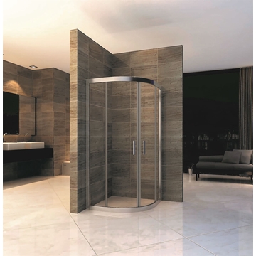 Mampara de ducha semicircular modelo Ronda N - Imagen 1