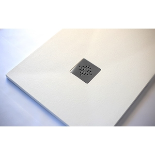 Pack - 2 - Plato de ducha resina + Mampara ducha frontal YOKO Kassandra - Imagen 2