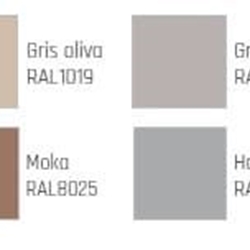 Plato de ducha cuadrado de resina ,gel coat y cargas minerales mod. SLATE altura 3 cm - Imagen 2