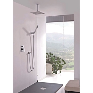 Plato de ducha de resina, gel coat y cargas minerales modelo CLARK - Imagen 1