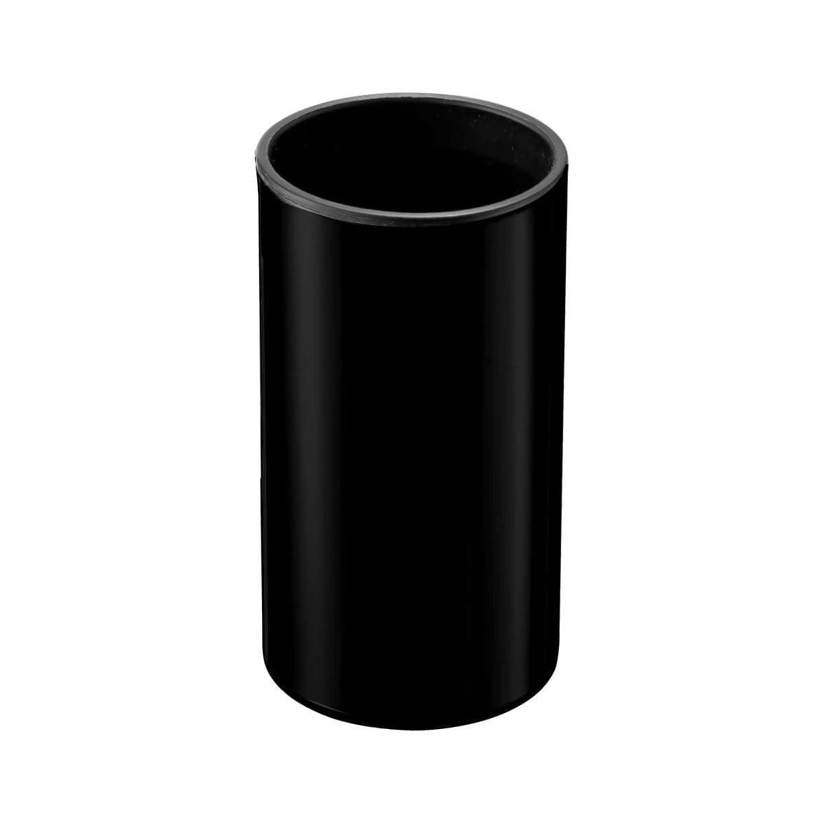 Portacepillos de sobremesa acabado negro mate - Imagen 1