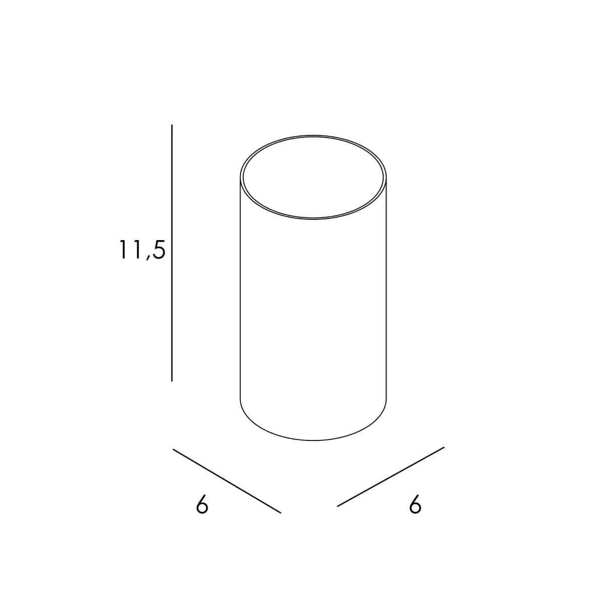 Portacepillos de sobremesa acabado negro mate - Imagen 2