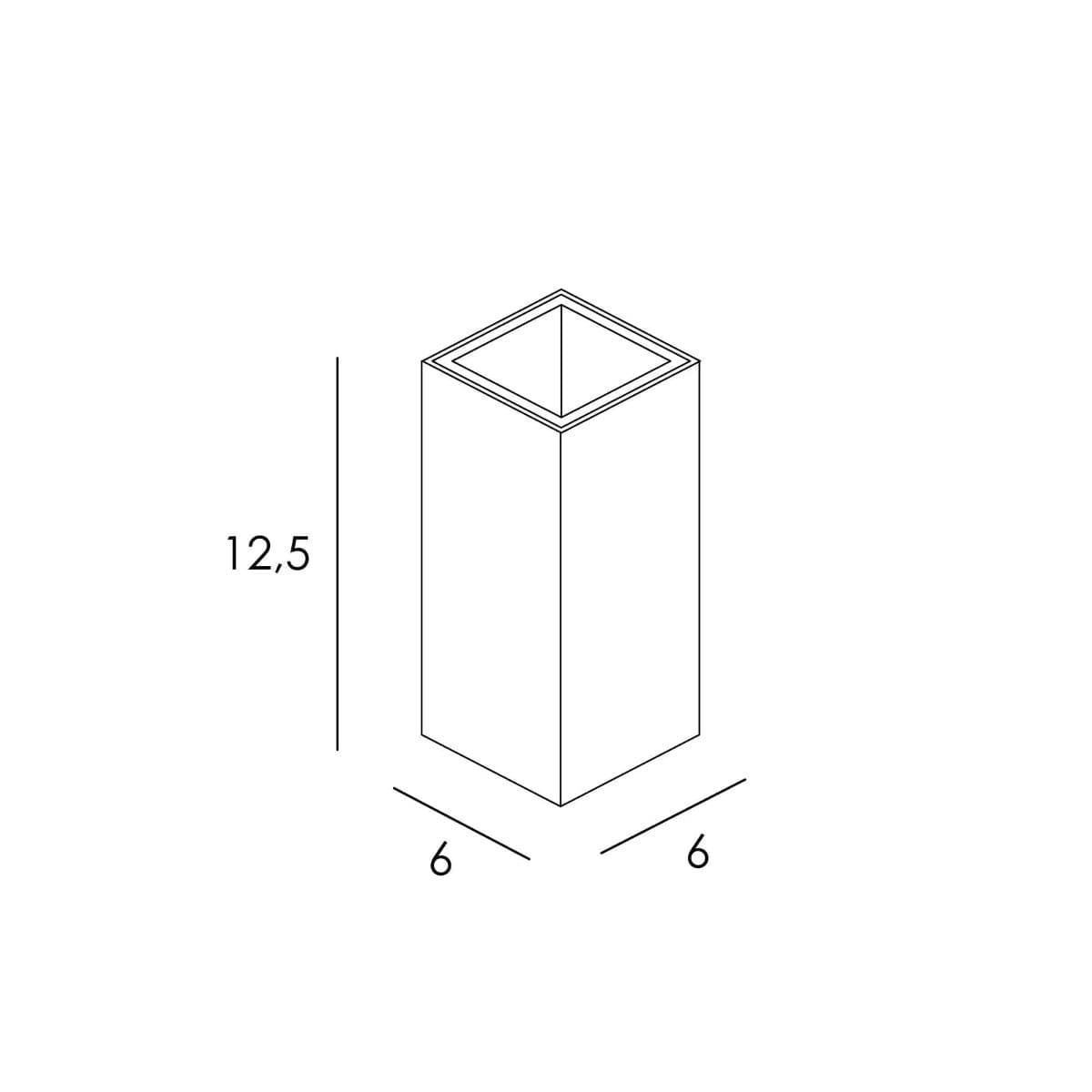 Portacepillos de sobremesa serie NATURA acabado madera y cromo - Imagen 2