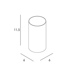 Portacepillos de sobremesa serie NEO acabado negro mate - Imagen 2