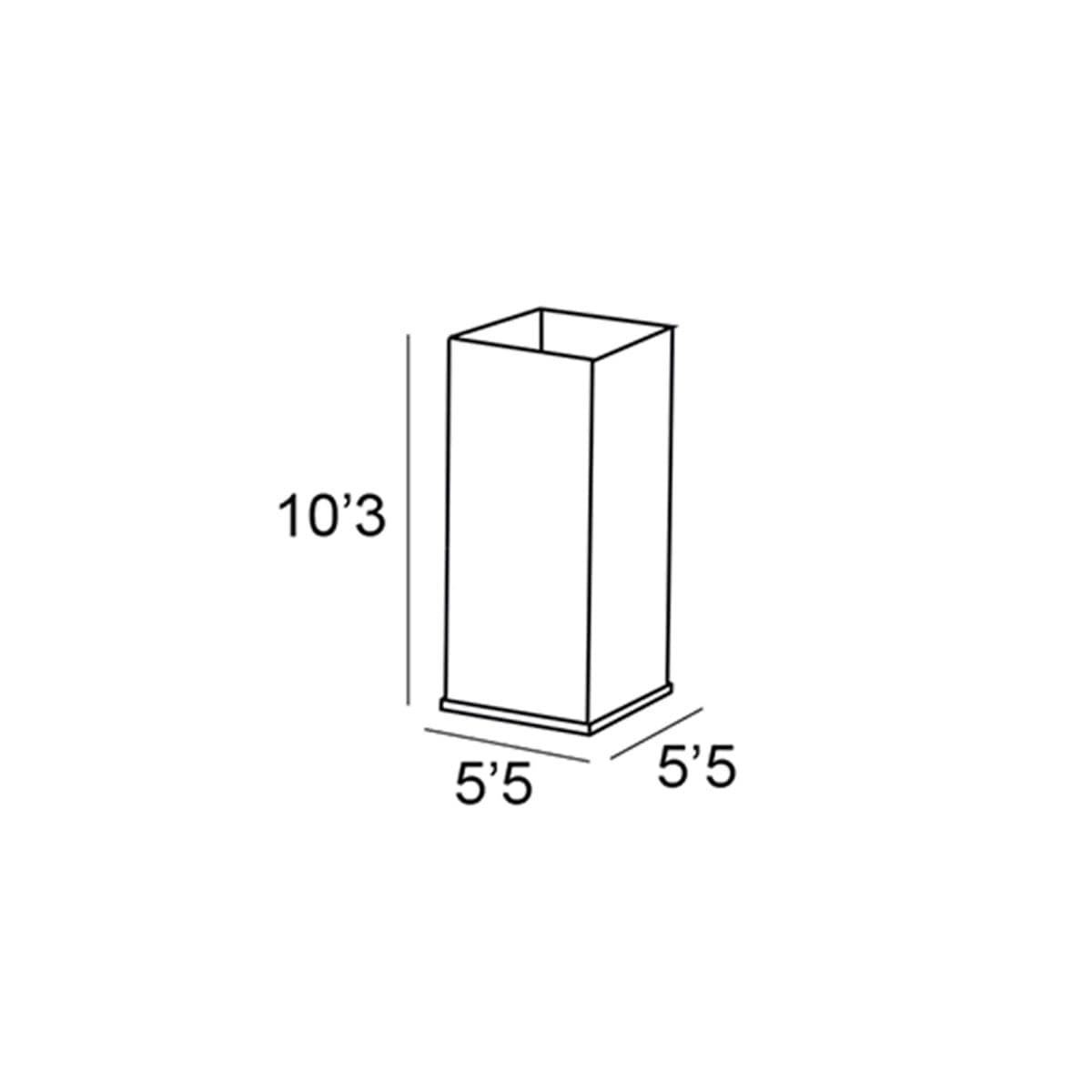 Portacepillos de sobremesa serie SINTOR acabado cromo - Imagen 2