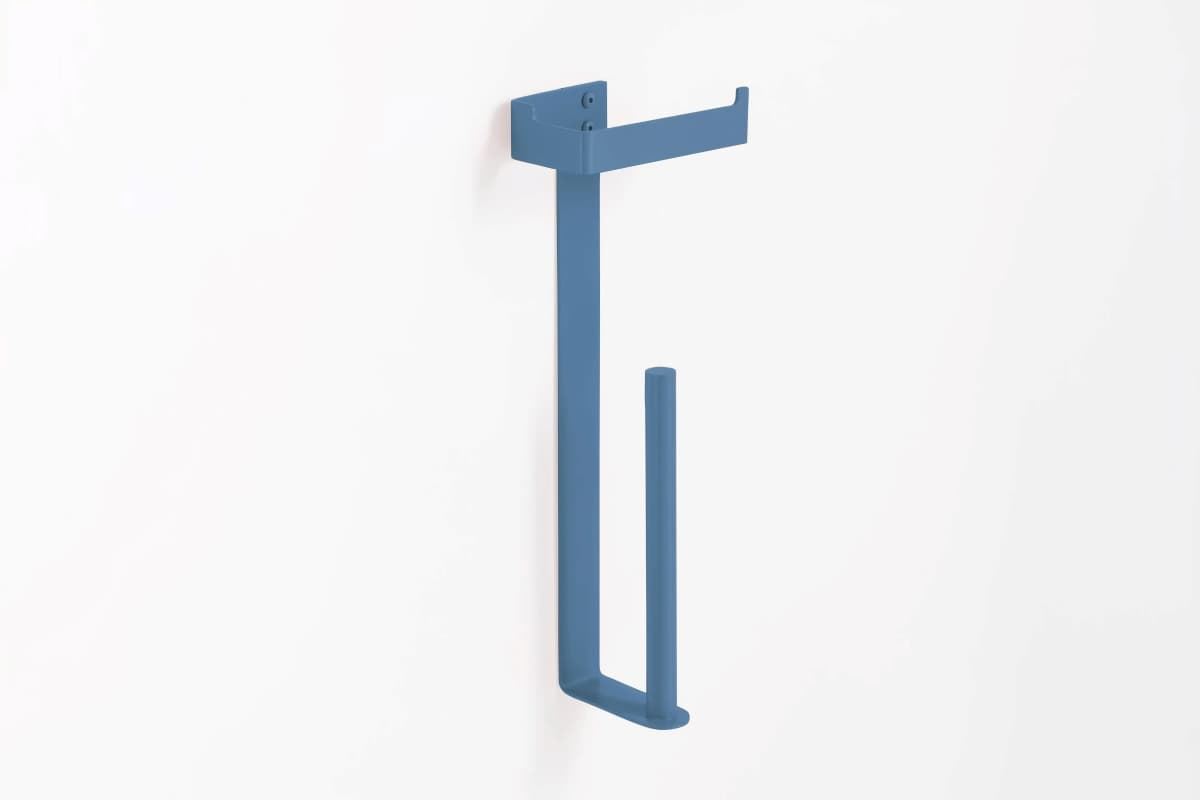 Portarrollos con reserva serie SLIM azul atlántico - Imagen 1