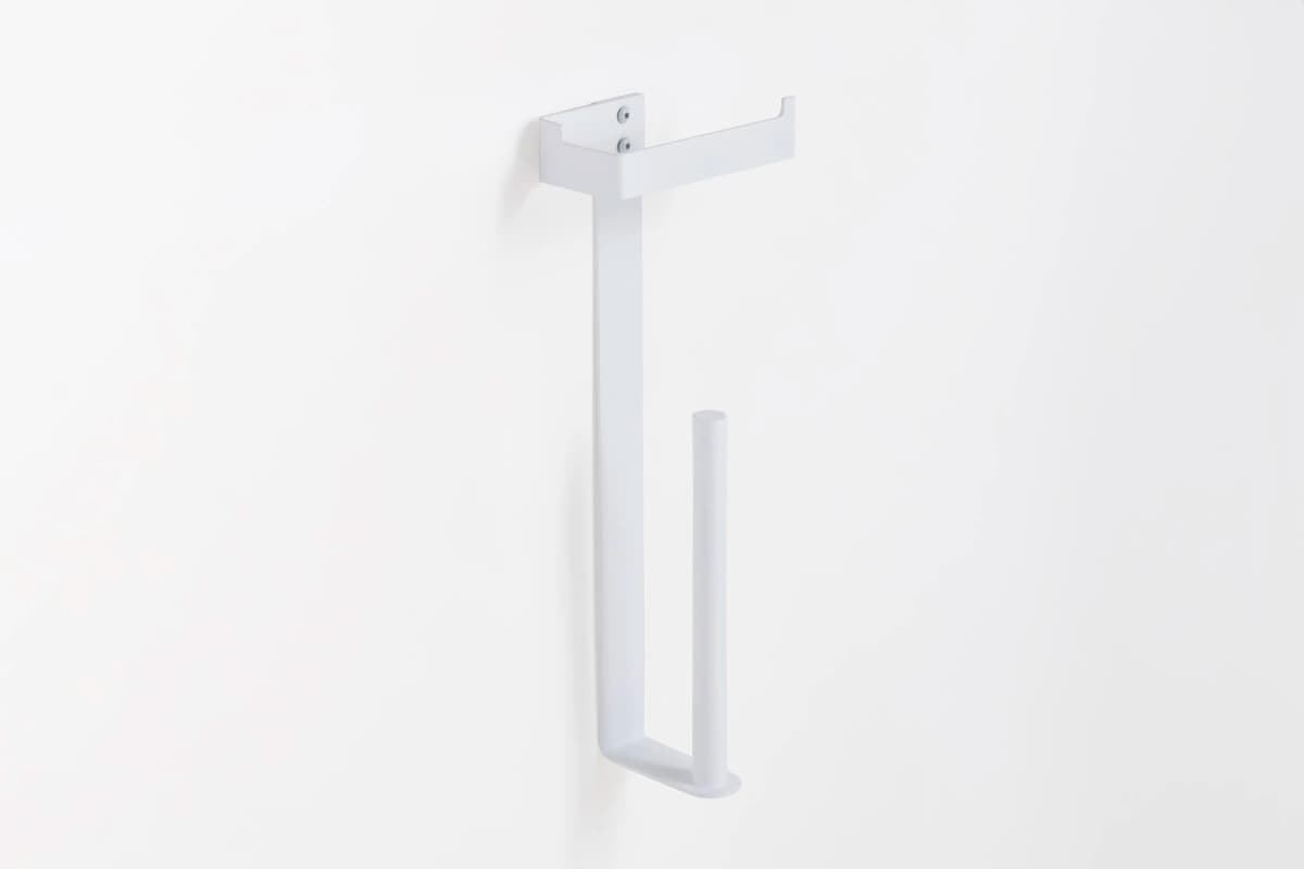 Portarrollos con reserva serie SLIM blanco mate - Imagen 1