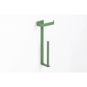 Portarrollos con reserva serie SLIM verde reseda - Imagen 1