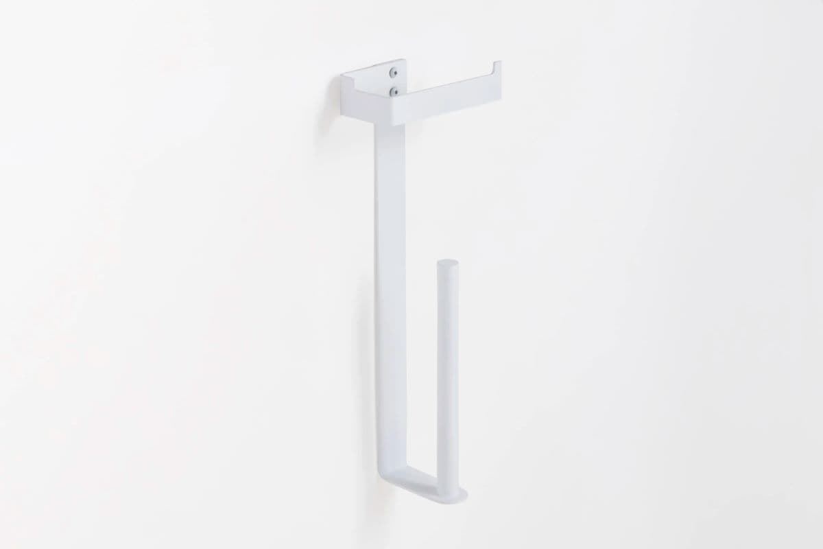 Portarrollos con reserva serie YASS blanco mate - Imagen 1