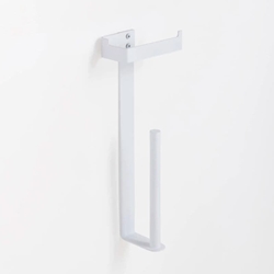 Portarrollos con reserva serie YASS blanco mate - Imagen 1