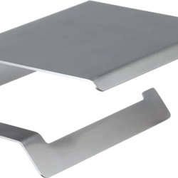 Portarrollos con tapa tapa serie SLIM inox cepillado - Imagen 1