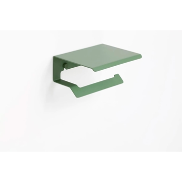 Portarrollos con tapa tapa serie SLIM verde reseda - Imagen 1