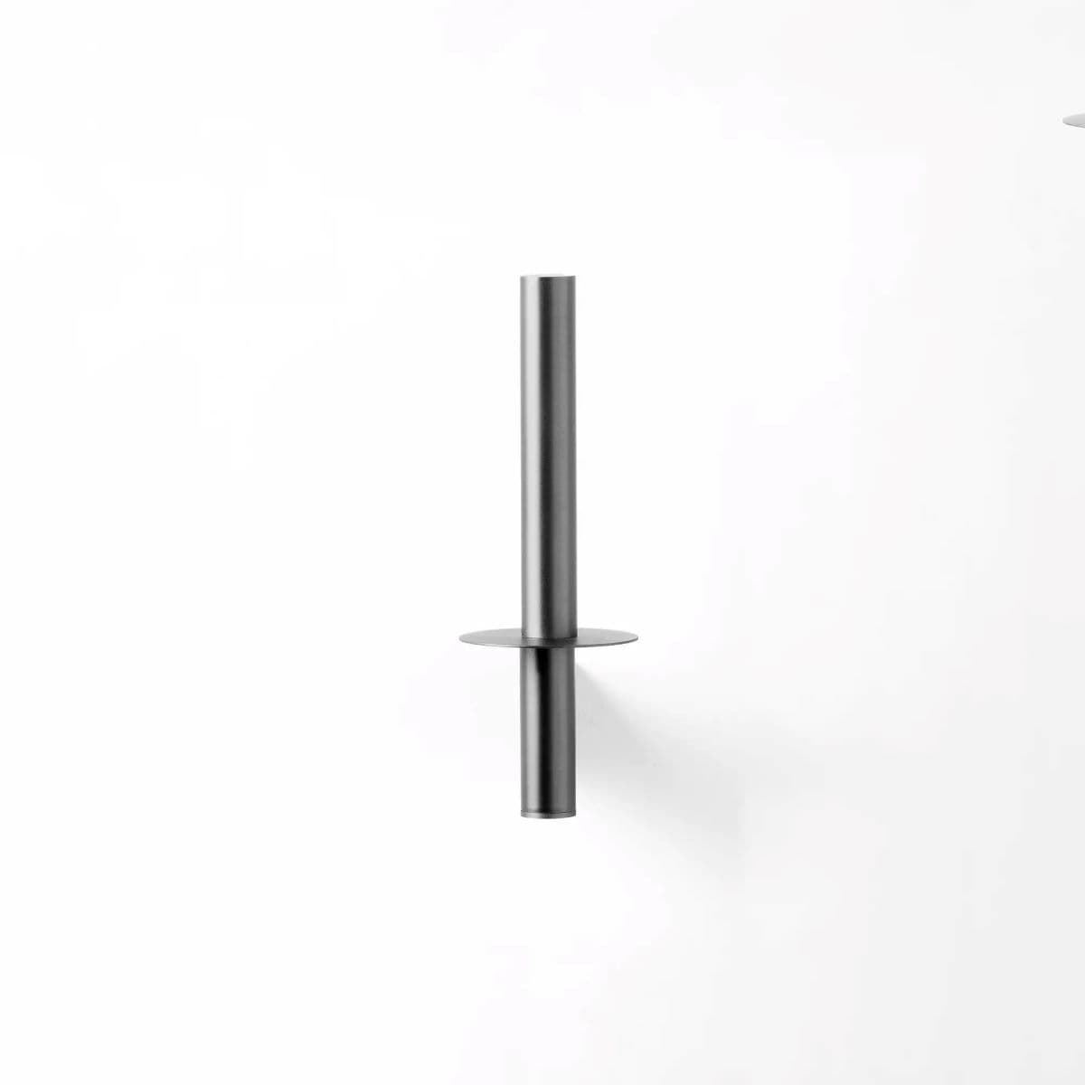 Portarrollos vertical serie TOMO acabado gun metal - Imagen 1