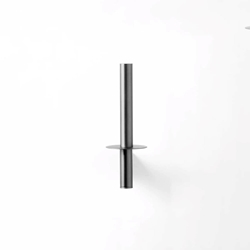 Portarrollos vertical serie TOMO acabado gun metal - Imagen 1