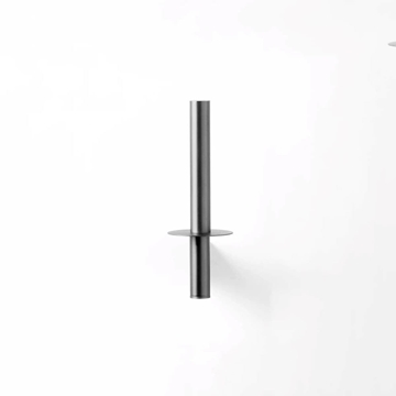 Portarrollos vertical serie TOMO acabado gun metal - Imagen 1