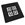 Rejilla cuadrada de 12,5 X 12,5 cm en negro mate para platos de ducha de resina - Imagen 1