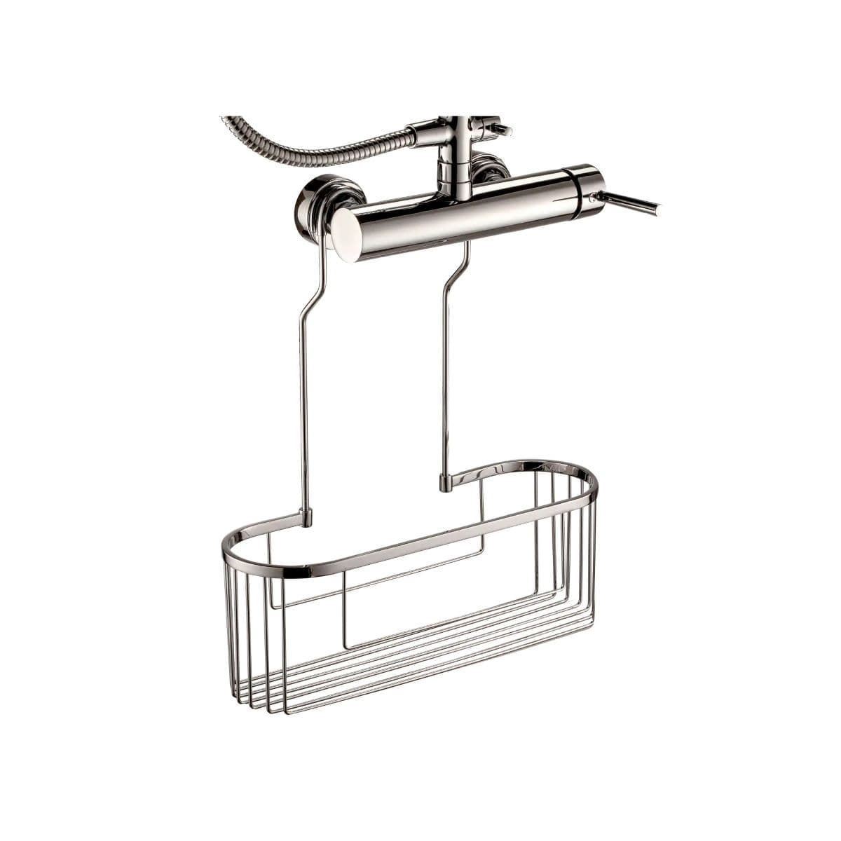 Rejilla jabonera a grifo acabado cromo - Imagen 1