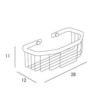 Rejilla jabonera acabado pulido brillo - Imagen 2