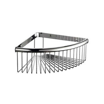 Rejilla jabonera esquinera acabado cromo - Imagen 1