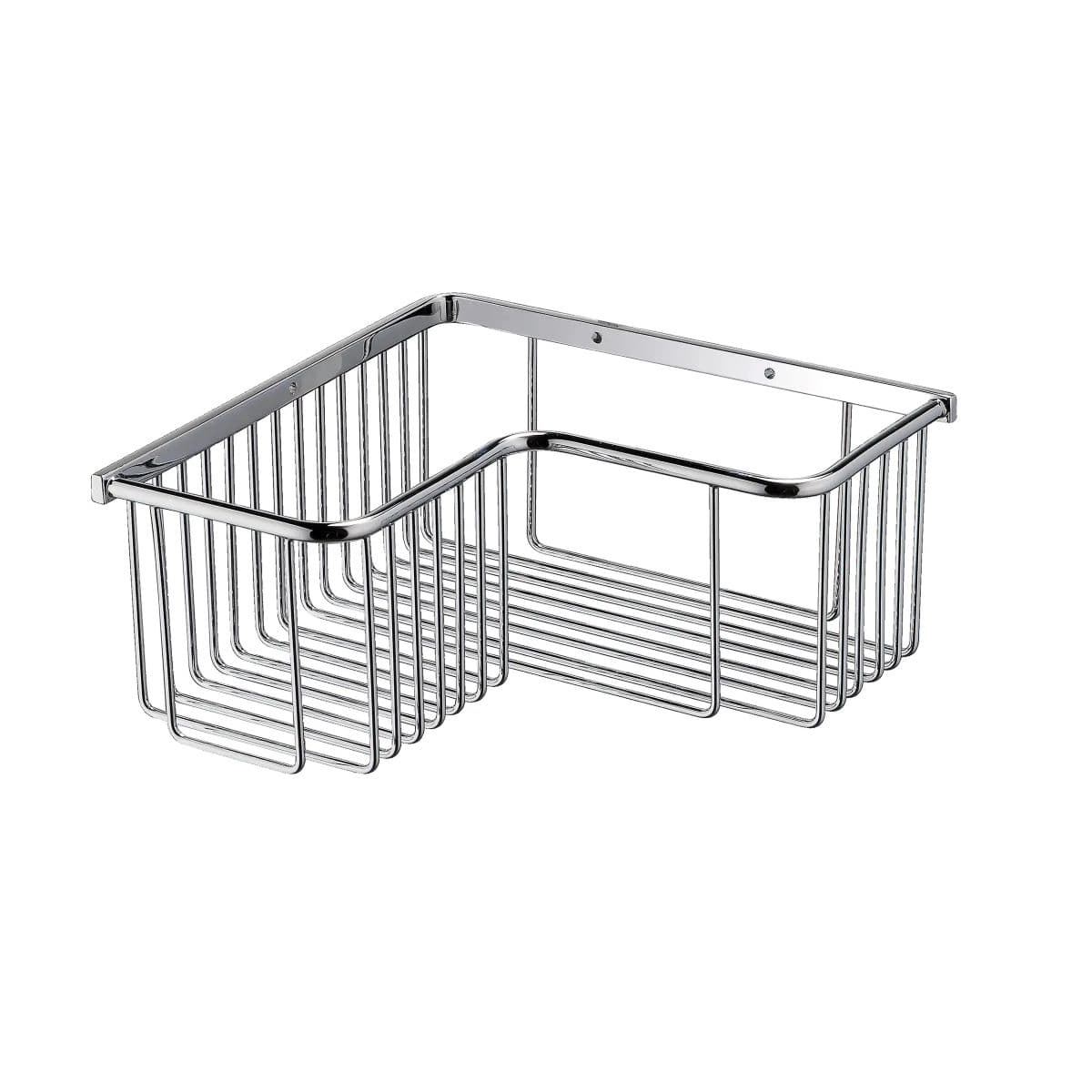 Rejilla jabonera rinconera acabado cromo - Imagen 1