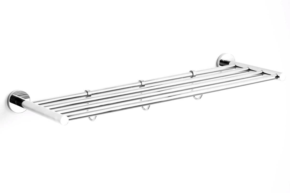 Repisa con perchas serie NEO acabado pulido brillo - Imagen 1