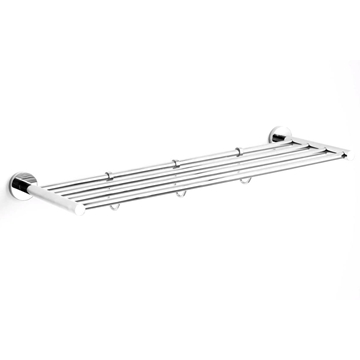 Repisa con perchas serie NEO acabado pulido brillo - Imagen 1