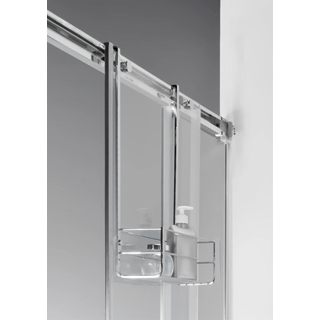 Repisa para mampara acabado cromo - Imagen 1