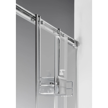 Repisa para mampara acabado cromo - Imagen 1