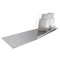 Repisa serie NICOLE acabado cromo - Imagen 1