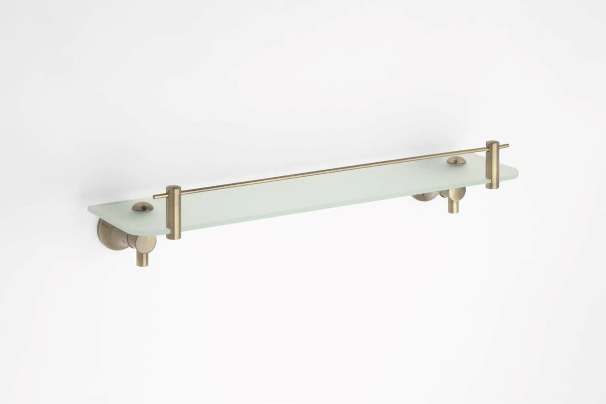 Repisa serie NOA acabado latón envejecido - Imagen 1