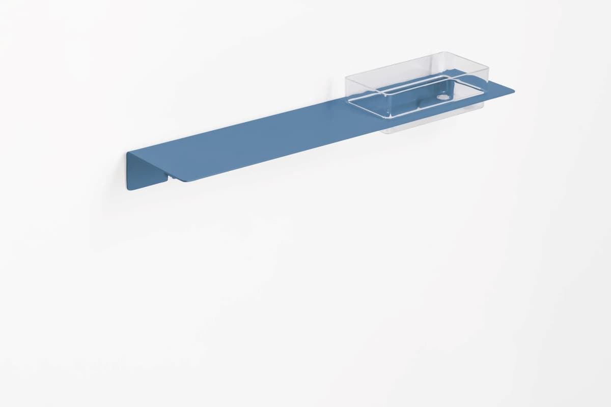 Repisa serie SLIM acabado azul atlántico - Imagen 1