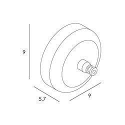 Tendedero extensible acabado cromo - Imagen 2