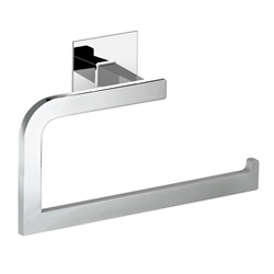 Toallero anilla grande serie SINTOR acabado cromo - Imagen 1