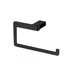 Toallero anilla modelo YASS acabado negro mate - Imagen 1