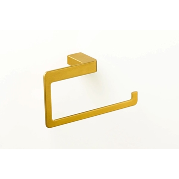 Toallero anilla modelo YASS acabado oro cepillado - Imagen 1