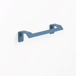 Toallero anilla serie SLIM acabado azul atlántico - Imagen 1