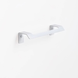 Toallero anilla serie SLIM acabado blanco mate - Imagen 1