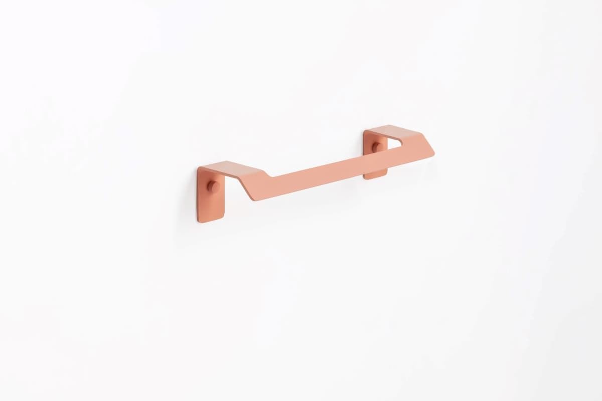 Toallero anilla serie SLIM acabado terracota - Imagen 1