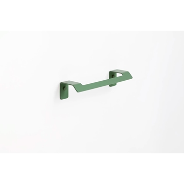 Toallero anilla serie SLIM acabado verde reseda - Imagen 1