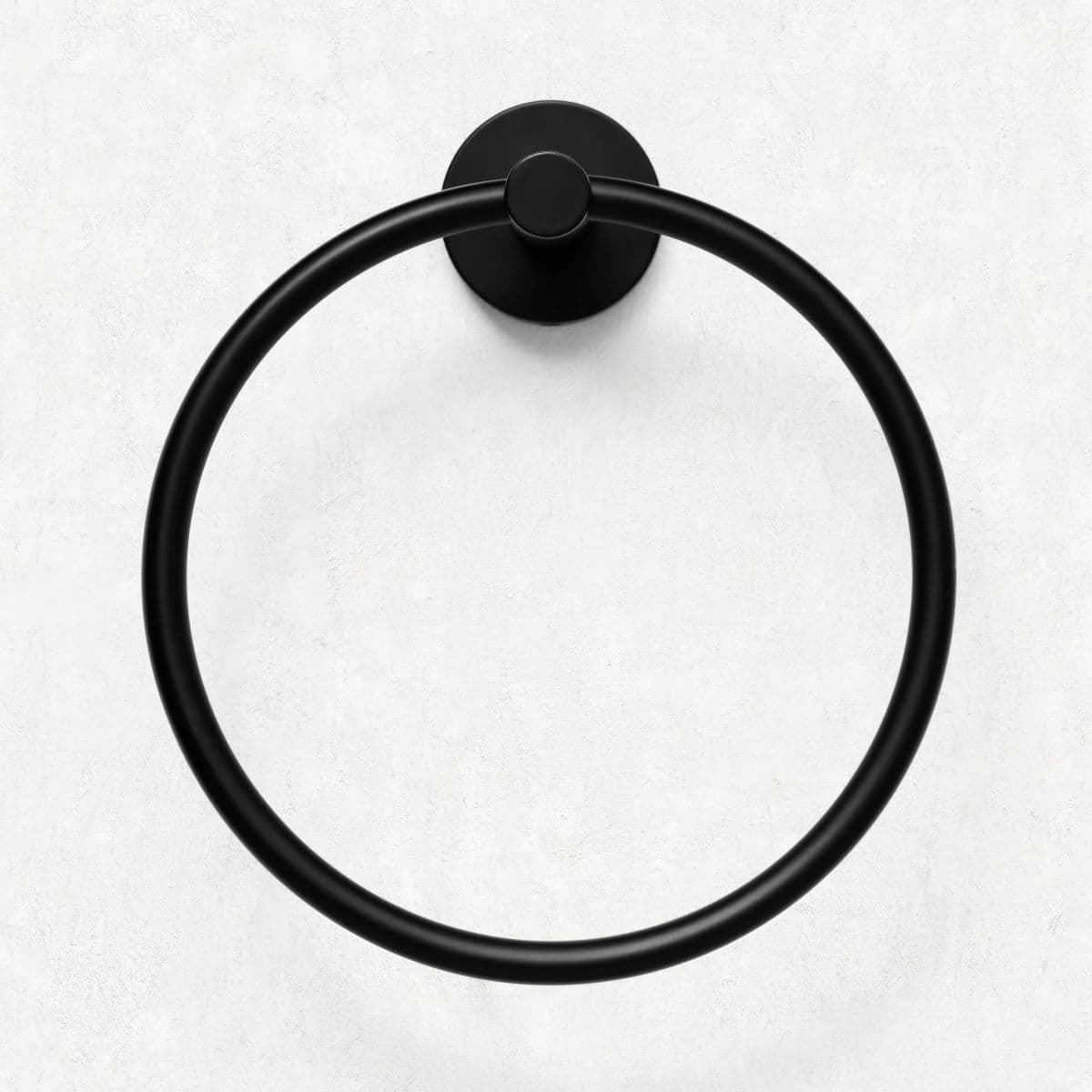 Toallero de anilla serie NEO acabado negro mate - Imagen 1
