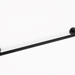 Toallero de barra 35 cm serie NEO acabado negro mate - Imagen 1