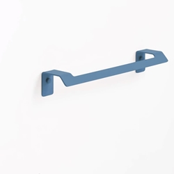Toallero de barra 35 cm serie SLIM acabado azul atlántico - Imagen 1