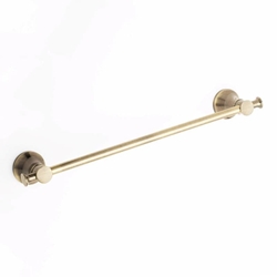 Toallero de barra 45 cm serie NOA acabado latón envejecido - Imagen 1