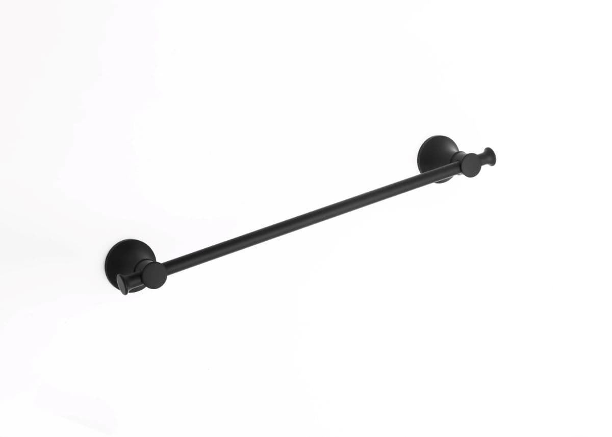 Toallero de barra 45 cm serie NOA acabado negro mate - Imagen 1